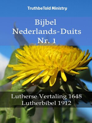 cover image of Bijbel Nederlands-Duits Nr. 1
